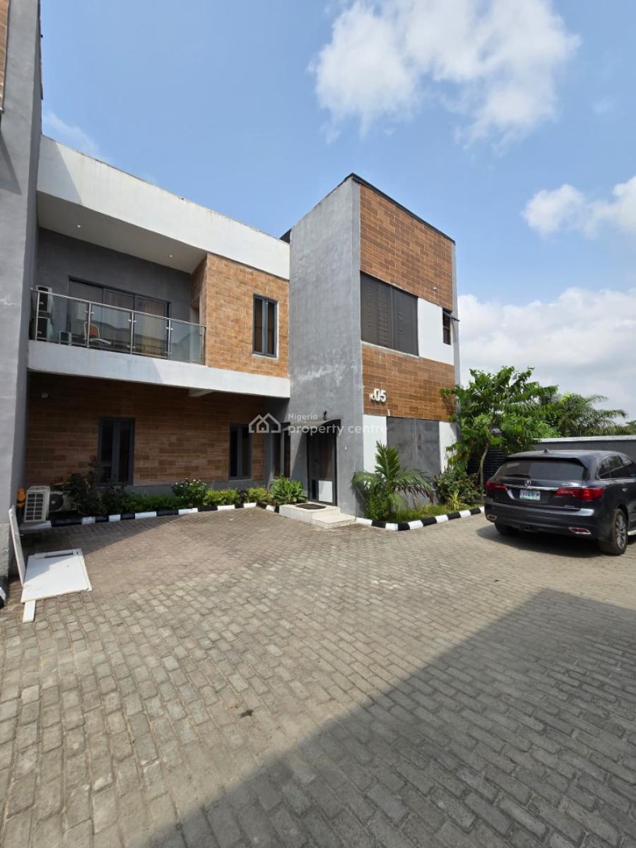 Furnished 4bedroom Spacious Terrace Duplex in Sangotedo, Ajayi Apata, Sangotedo, Ajah, Lagos, Terraced Duplex for Sale