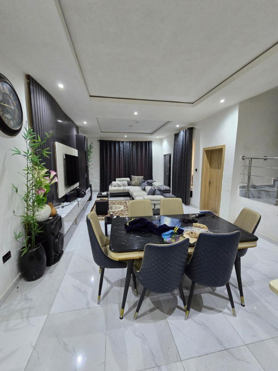 Furnished 4bedroom Spacious Terrace Duplex in Sangotedo, Ajayi Apata, Sangotedo, Ajah, Lagos, Terraced Duplex for Sale