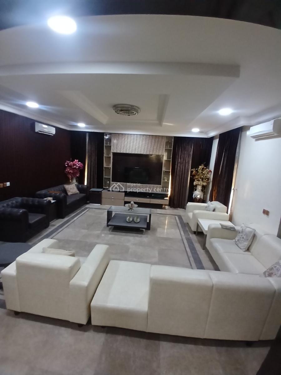 Fully Furnished 6 Bedroom Mansion with Swimming Pool, Diplomatic Zone, Asokoro District, Abuja, Detached Duplex for Rent