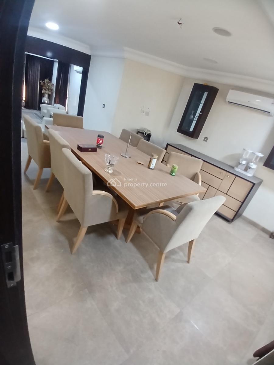 Fully Furnished 6 Bedroom Mansion with Swimming Pool, Diplomatic Zone, Asokoro District, Abuja, Detached Duplex for Rent