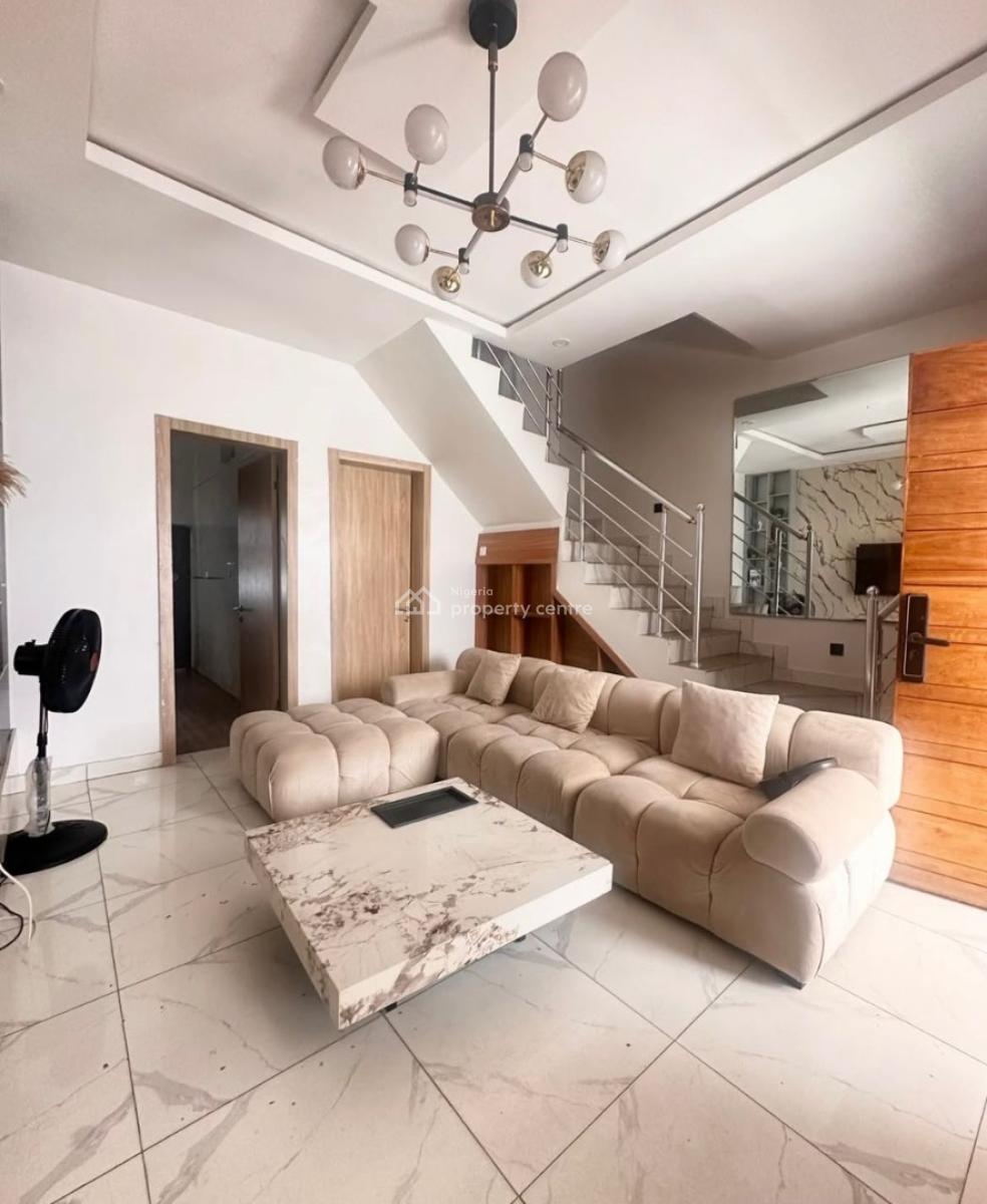 Furnished 3 Bedroom Terrace Duplex, Ikota, Lekki, Ikota, Lekki, Lagos, Terraced Duplex for Rent