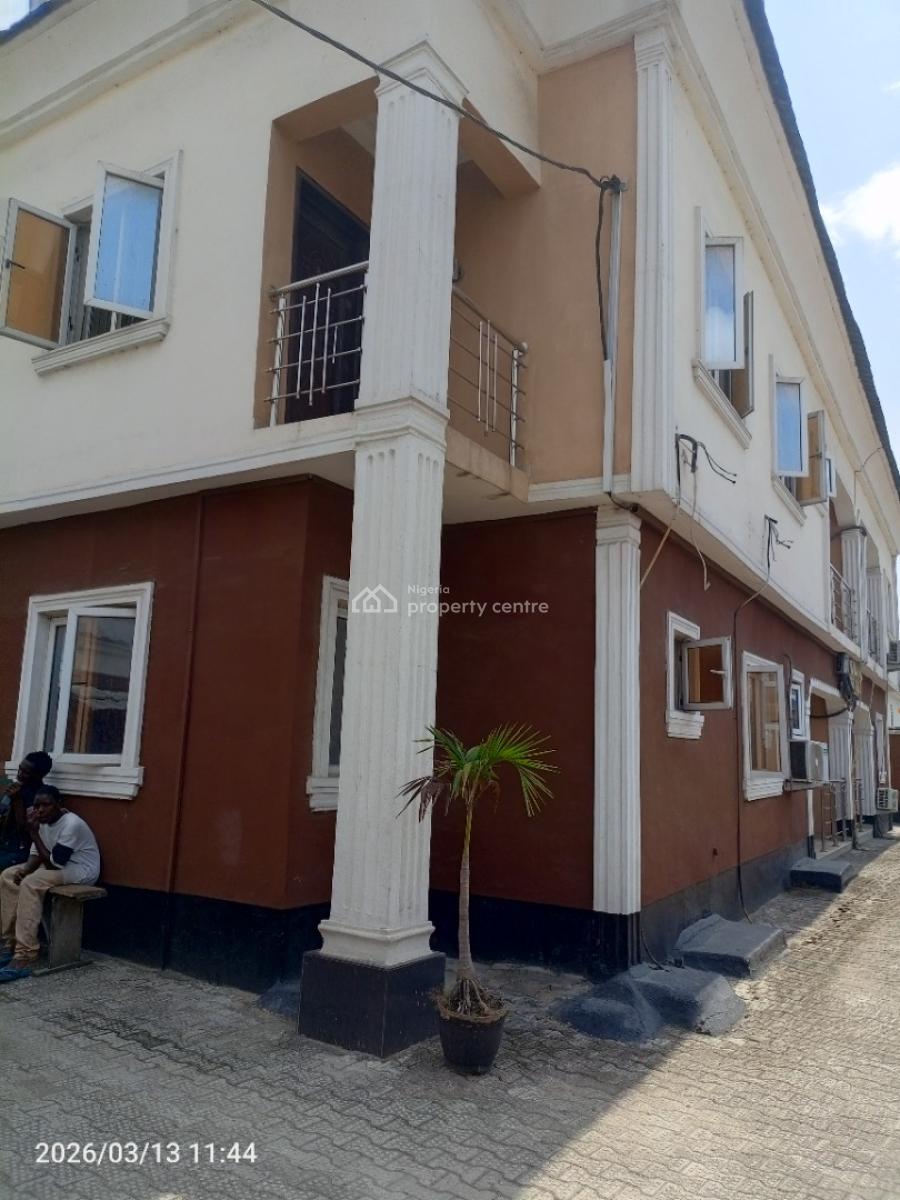 3 Bedroom Luxurious Upstair Flat, Thomas Estate, By Eco Bank Addo Road, Ajiwe, Ajah, Lagos, Flat / Apartment for Rent