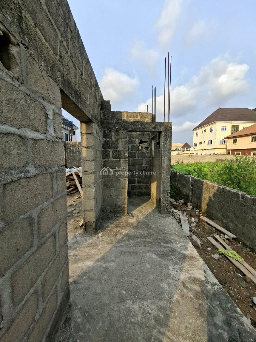 Uncompleted 5bedroom Duplex with 3units 2bed, Peace Estate, Ago Palace, Isolo, Lagos, Detached Duplex for Sale