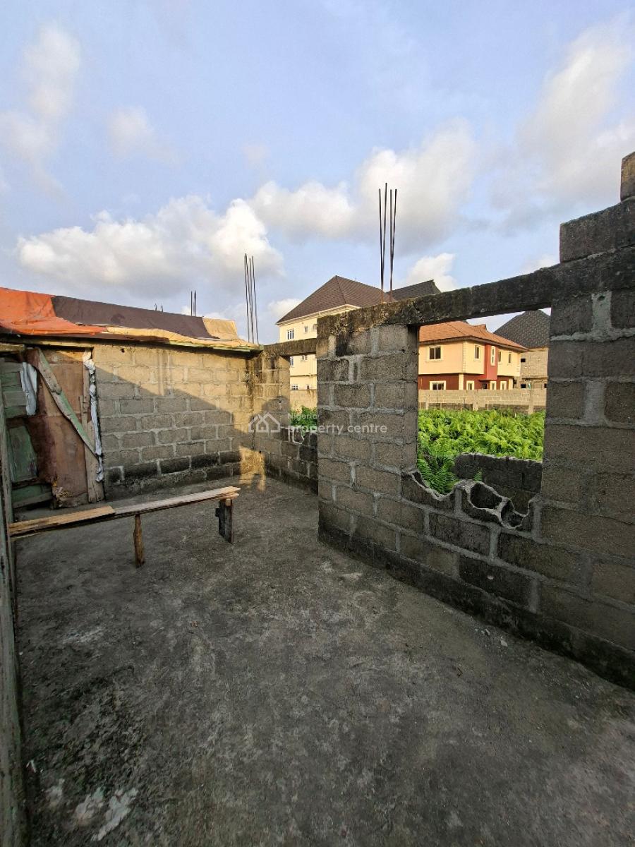 Uncompleted 5bedroom Duplex with 3units 2bed, Peace Estate, Ago Palace, Isolo, Lagos, Detached Duplex for Sale