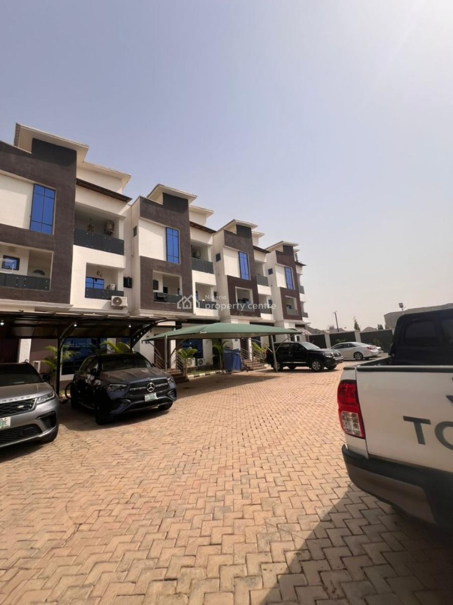 Luxury 4 Bedroom Terrace Duplex with Acs and Bq, Gilmore, Jahi, Abuja, Terraced Duplex for Rent