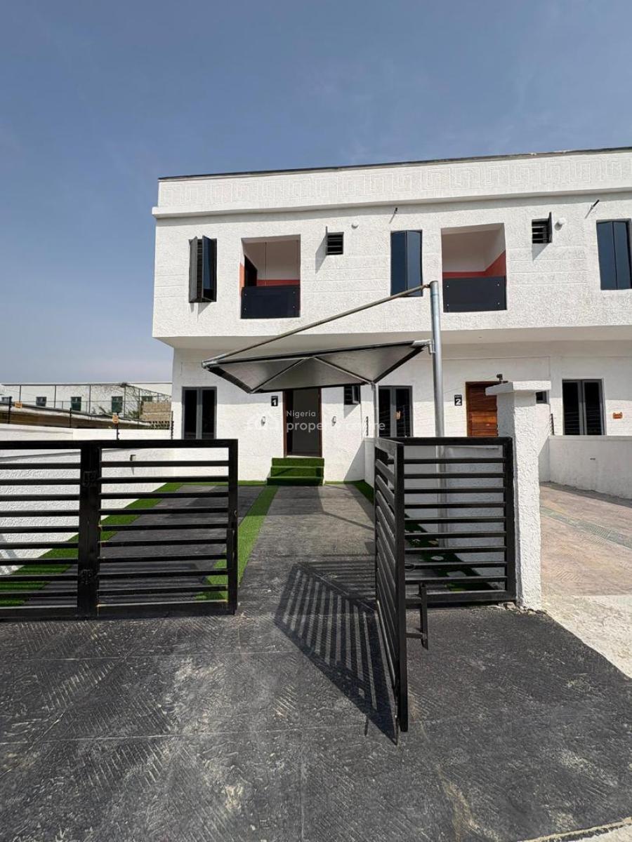 4 Bedroom Terrace Duplex Self Compound, Abraham Adesanya Lekki, Ajah, Lagos, Terraced Duplex for Sale