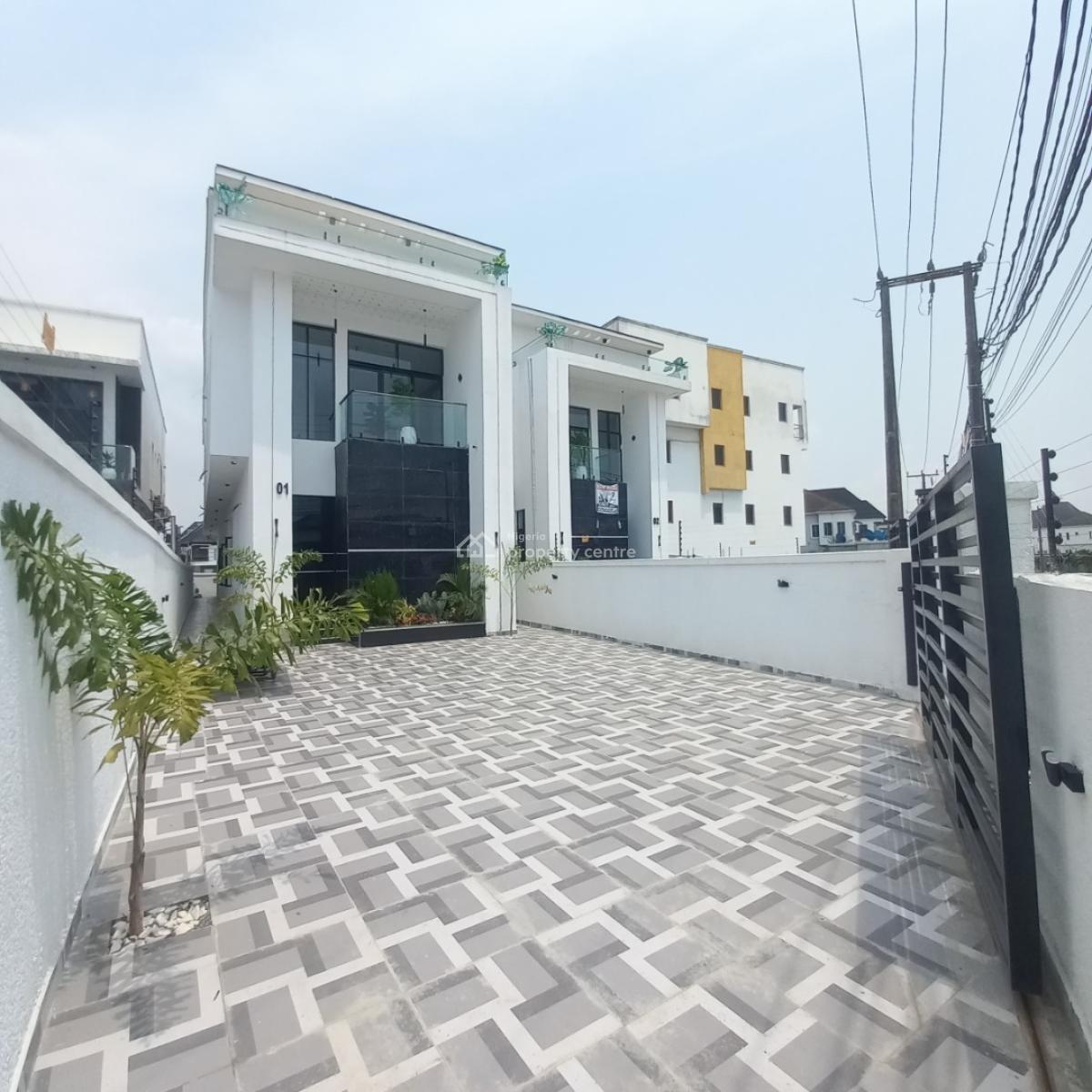 Gigantic 5 Bedroom Detached Duplex with Swimming Pool, Bq, Chevron Toll Gate, Orchid Road, Lekki, Lagos, Detached Duplex for Sale
