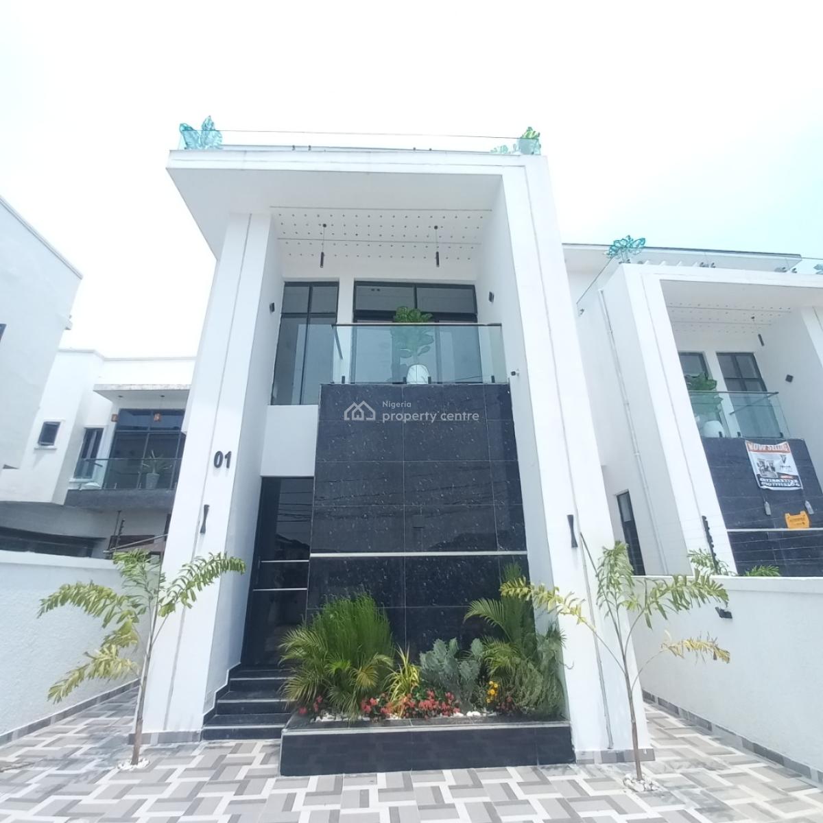 Gigantic 5 Bedroom Detached Duplex with Swimming Pool, Bq, Chevron Toll Gate, Orchid Road, Lekki, Lagos, Detached Duplex for Sale