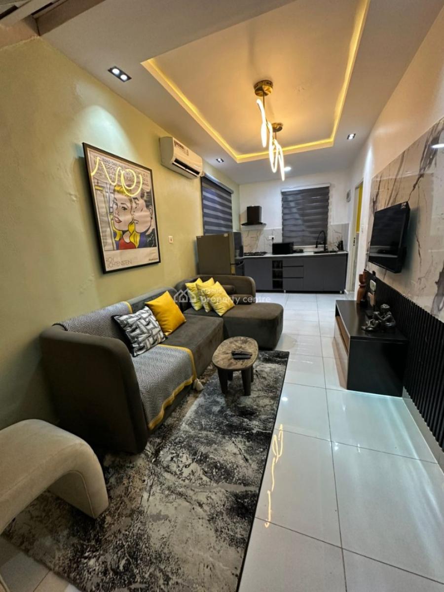 Fully Furnished & Serviced 1-bedroom Apartment in Lekki, Lekki Phase 1, Lekki, Lagos, Flat / Apartment for Rent