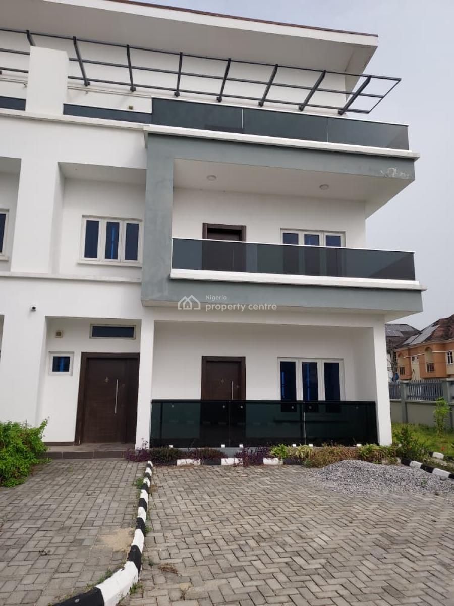 Luxury Meets  Comfort 4 Bedroom Terrace, Ikota Villa Estate, Ikota, Lekki, Lagos, Flat / Apartment for Rent