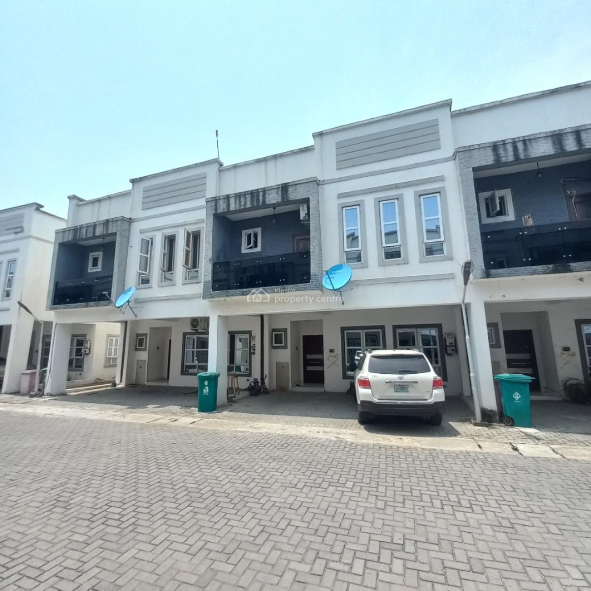Luxury 3 Bedroom Terrace Duplex with Swimming Pool, Bq, Chevron Toll Gate, Orchid Road, Lekki, Lagos, Terraced Duplex for Sale