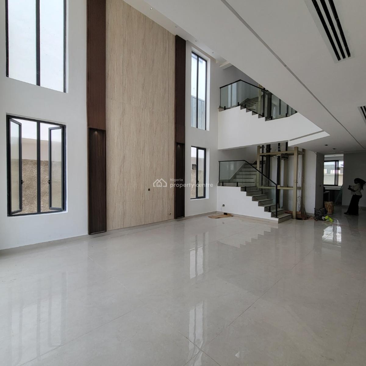 Newly Built 6 Bedroom Duplex with a Bq,pool,elevator, Lekki Phase 1, Lekki, Lagos, House for Sale