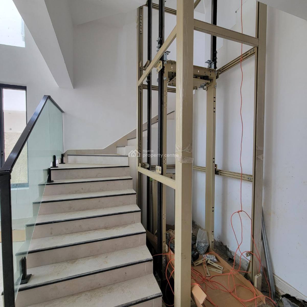 Newly Built 6 Bedroom Duplex with a Bq,pool,elevator, Lekki Phase 1, Lekki, Lagos, House for Sale