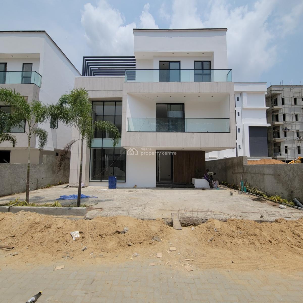 Newly Built 6 Bedroom Duplex with a Bq,pool,elevator, Lekki Phase 1, Lekki, Lagos, House for Sale