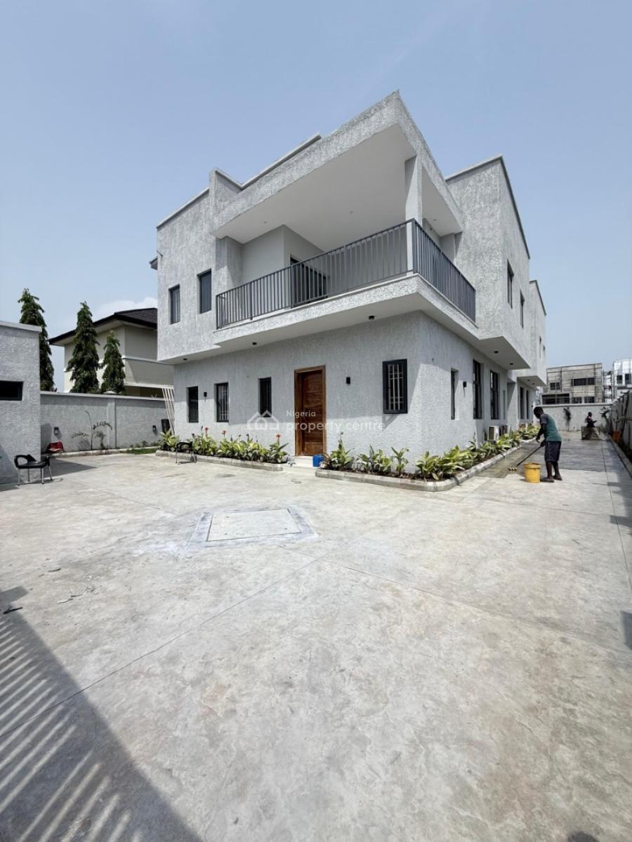 4 Bedroom Semi Detached Duplex, Osapa, Lekki, Lagos, Semi-detached Duplex for Rent