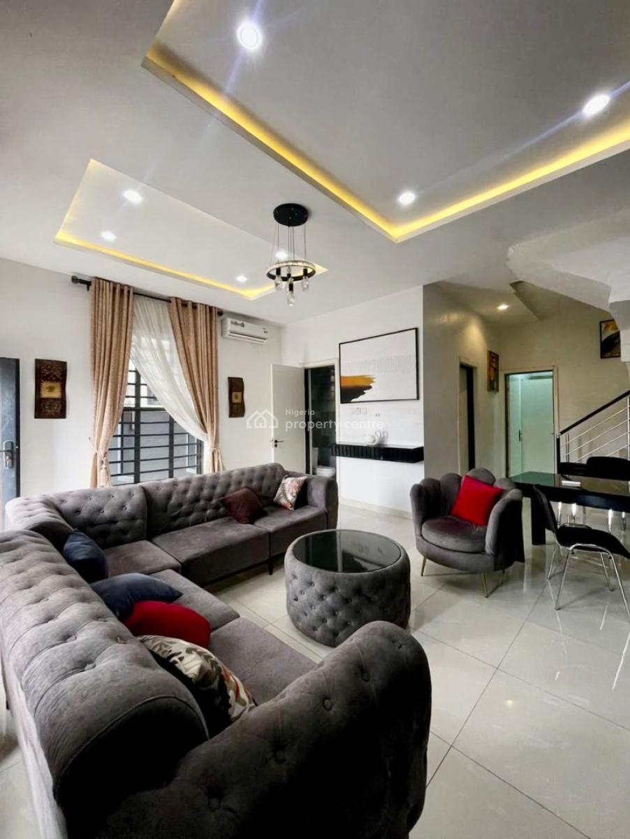 Furnished 4 Bedroom Semi Detached + Bq, Orchid, Lekki, Lekki Expressway, Lekki, Lagos, Semi-detached Duplex for Rent