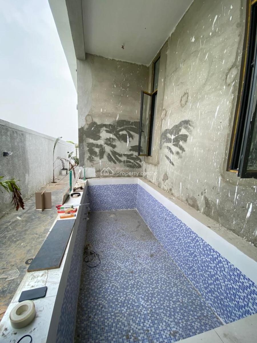 Fancy Built 5 Bedroom Fully Detached Duplex, Chevron, Lekki, Lagos, Detached Duplex for Sale