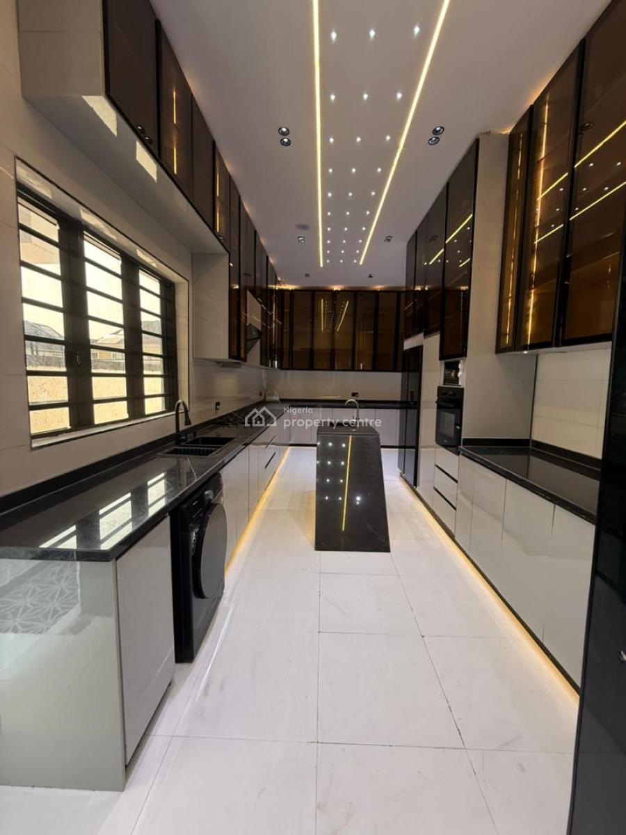 Newly Built 5 Bedroom Detached Duplex with Bq, Chevron, Lekki, Lagos, Detached Bungalow for Sale