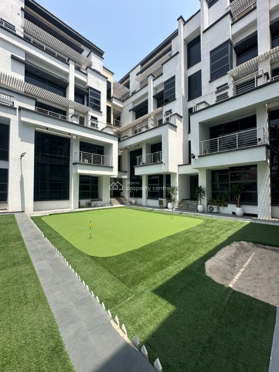 Spacious 3-bedroom Apartment with Home Office & Bq (1st Floor), Banana Island, Ikoyi, Lagos, Flat / Apartment for Rent