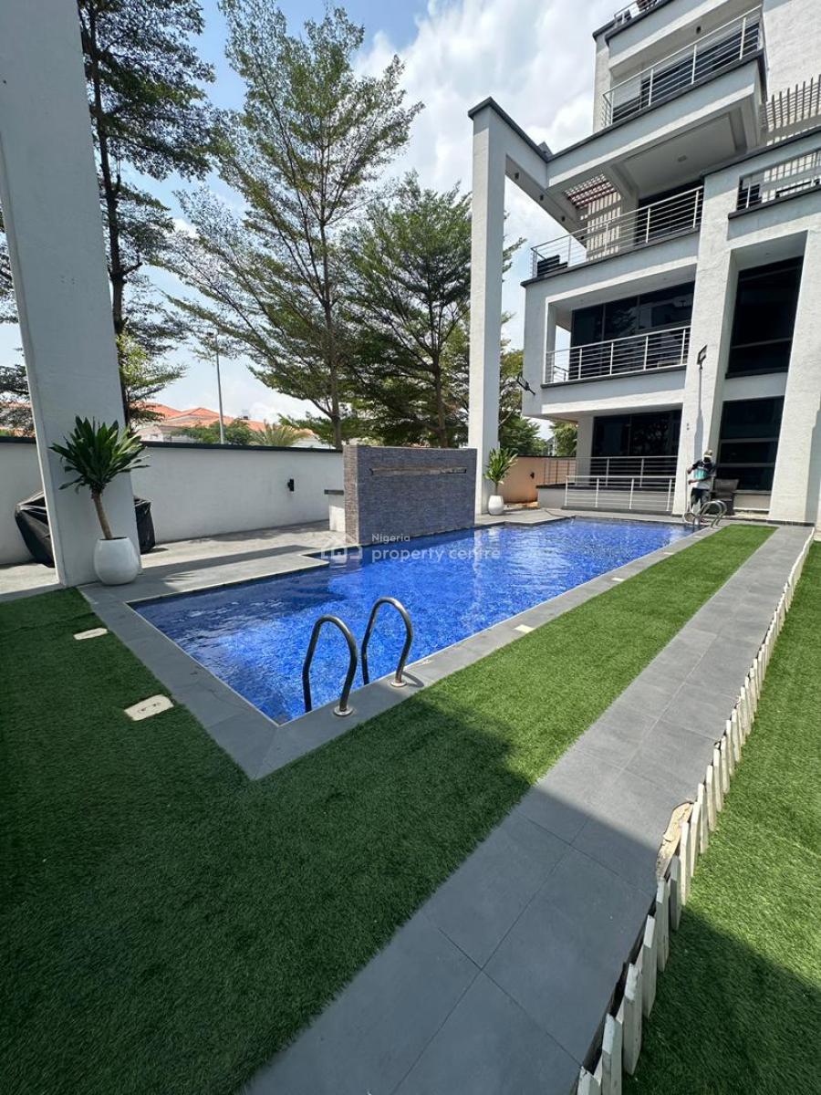 Spacious 3-bedroom Apartment with Home Office & Bq (1st Floor), Banana Island, Ikoyi, Lagos, Flat / Apartment for Rent