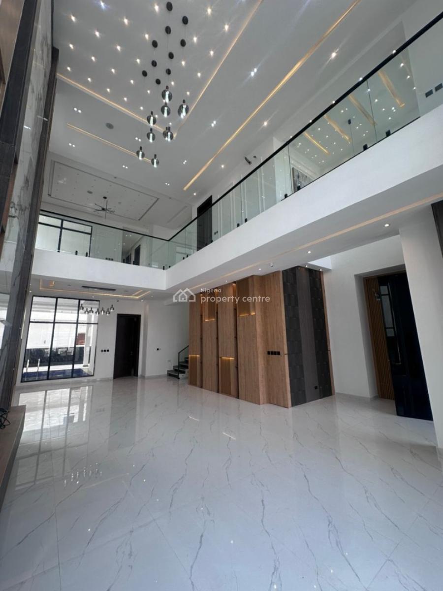 Well Built 5 Bedroom Detached with Pool, Cinema, Gym & Bq, Ikota, Lekki, Lagos, Detached Duplex for Sale