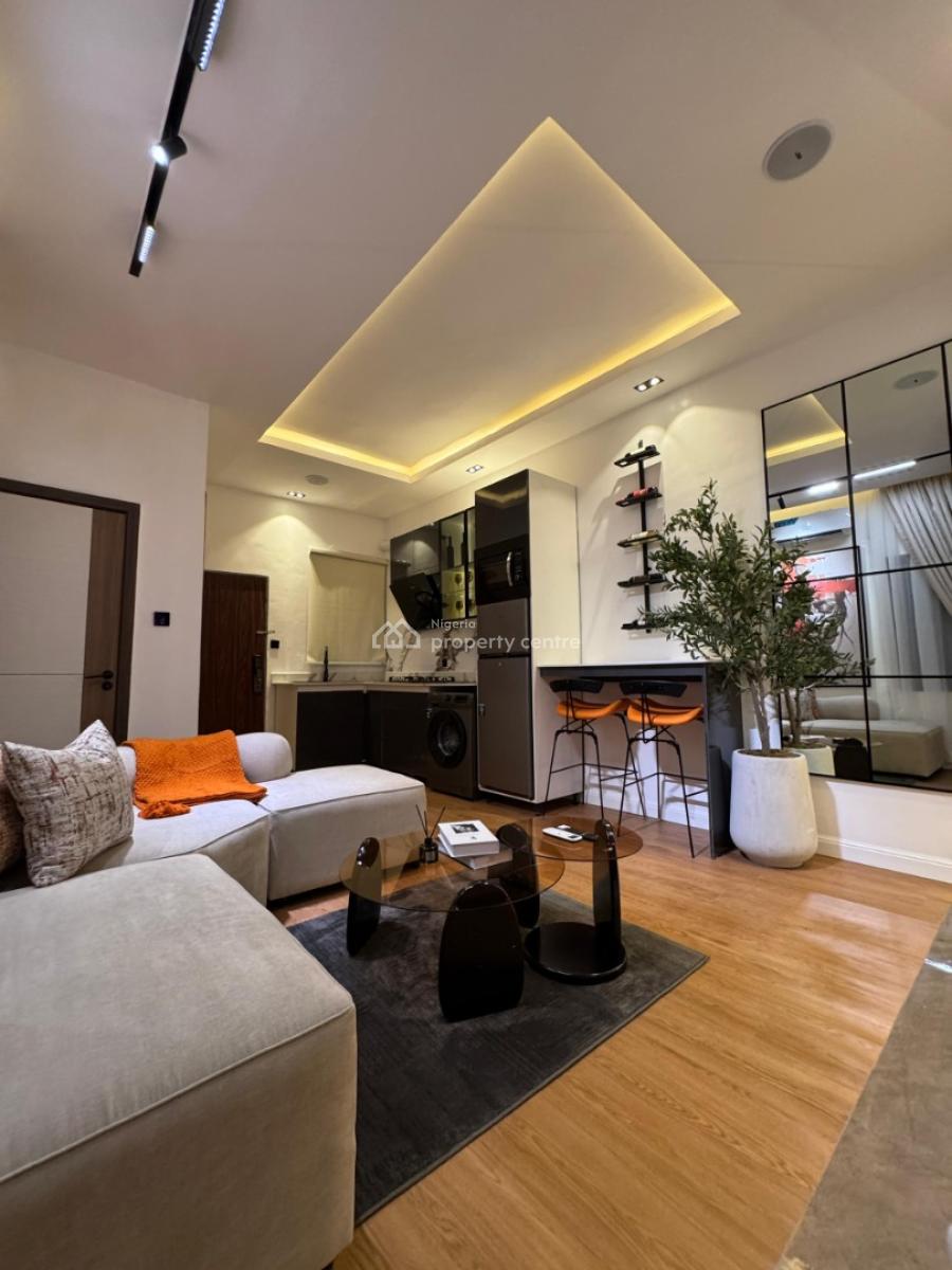 Lush 1 Bedroom Fully Furnished and Serviced, Off Admiralty Way, Lekki Phase 1, Lekki, Lagos, Mini Flat (room and Parlour) Short Let