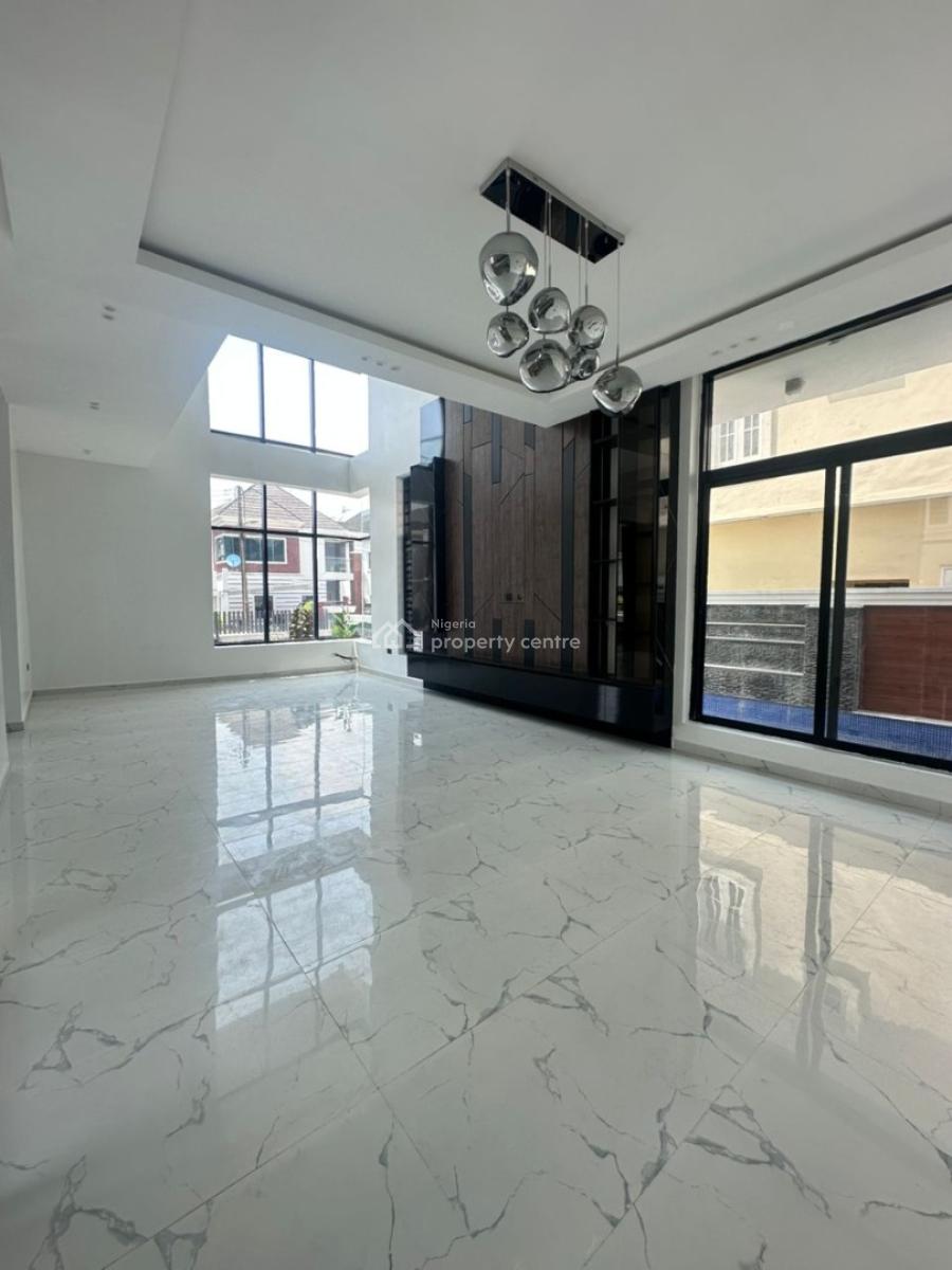 Well Built 5 Bedroom Detached with Pool, Cinema, Gym & Bq, Ikota, Lekki, Lagos, Detached Duplex for Sale