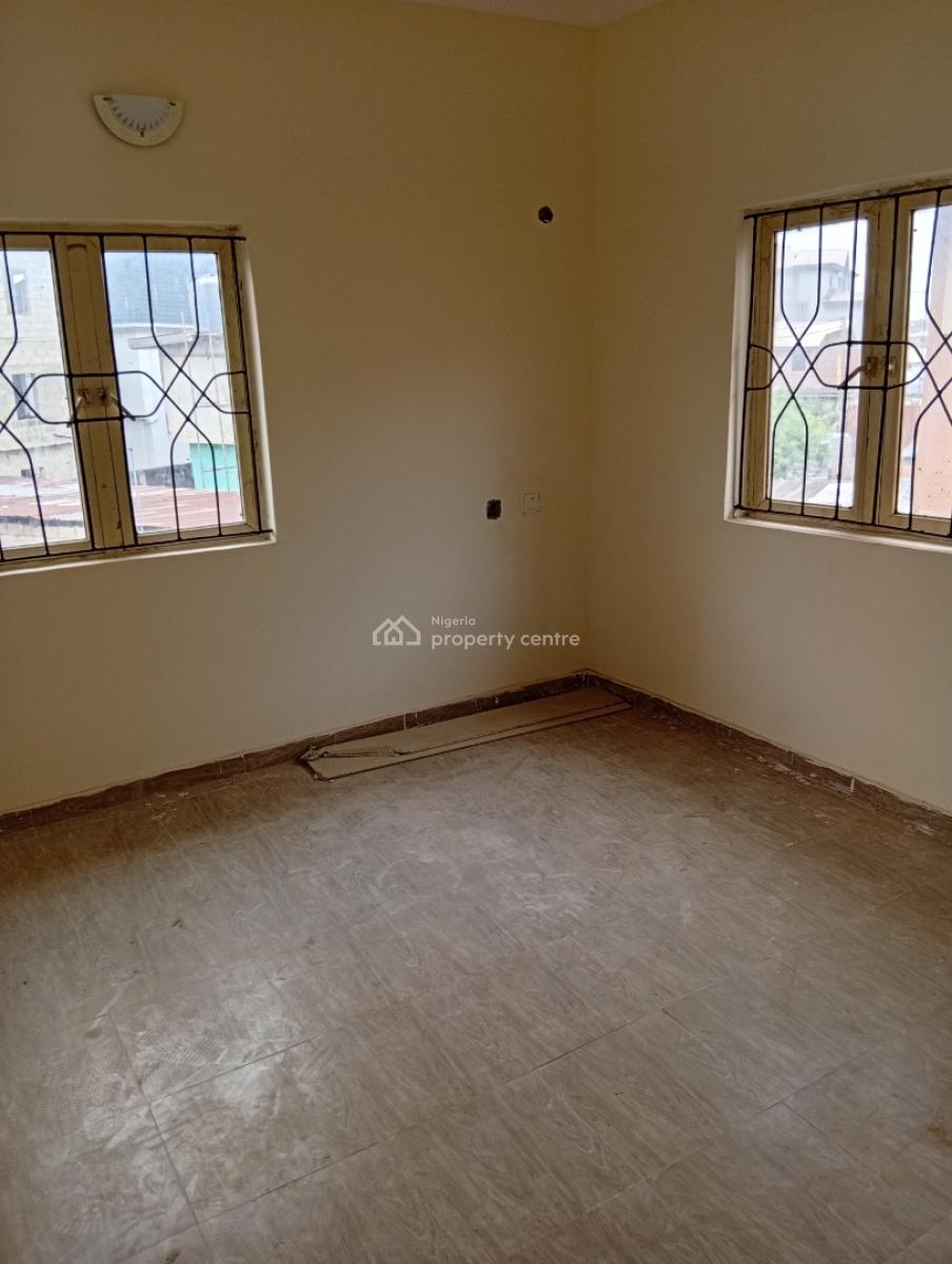 Brand New Ensuite Upstairs 2 Bedroom Flat, in a Gated Street Off Pipeline Road, Fagba, Agege, Lagos, Flat / Apartment for Rent