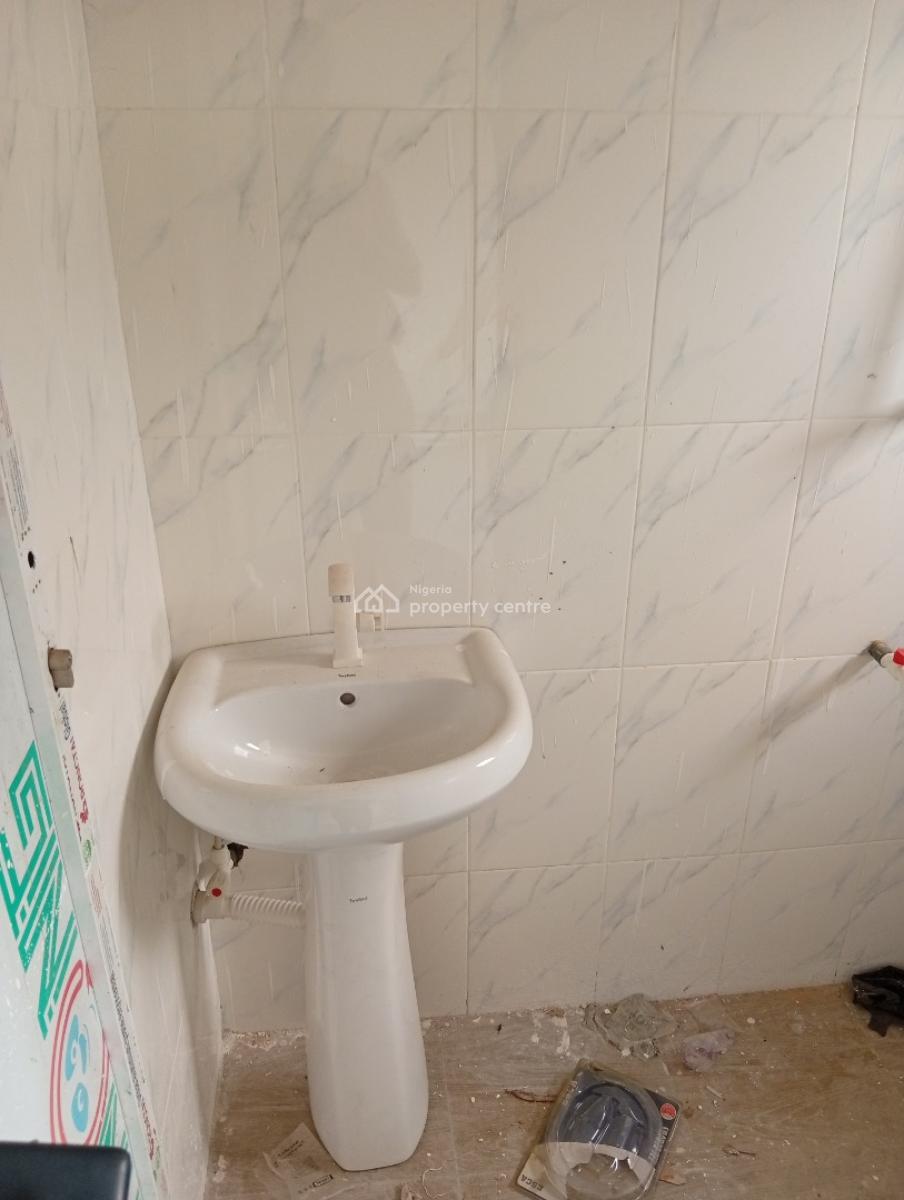 Brand New Ensuite Upstairs 2 Bedroom Flat, in a Gated Street Off Pipeline Road, Fagba, Agege, Lagos, Flat / Apartment for Rent