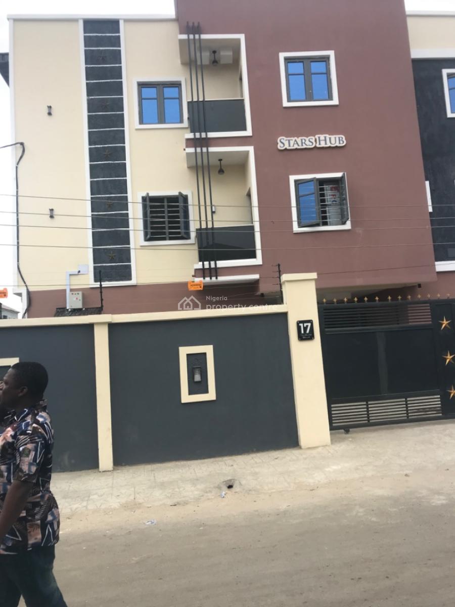 Newly Built 2 Bedroom Flat with All Rooms En-suite, Ore Merin Street Off Pedro Road Pedro Ladilak, Gbagada, Lagos, Flat / Apartment for Rent