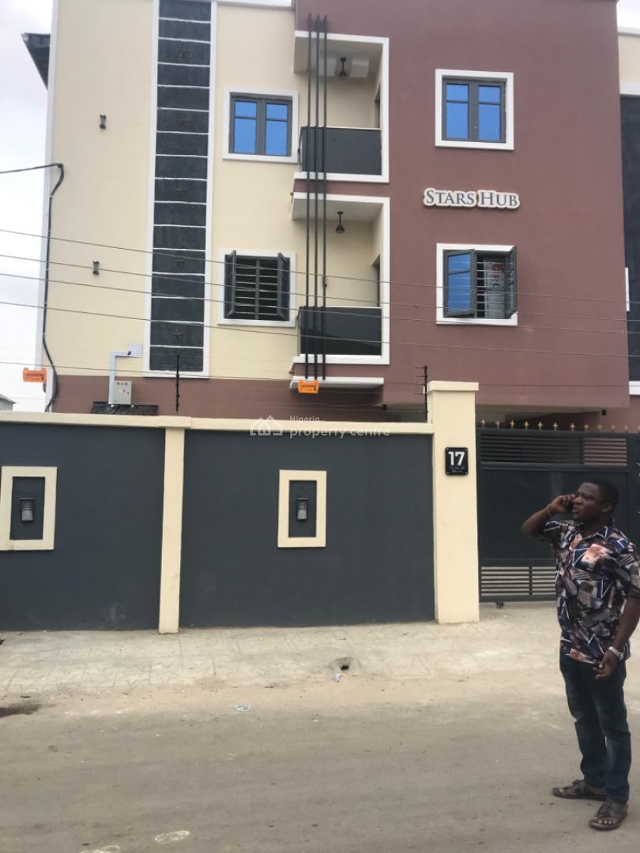 Newly Built 2 Bedroom Flat with All Rooms En-suite, Ore Merin Street Off Pedro Road Pedro Ladilak, Gbagada, Lagos, Flat / Apartment for Rent