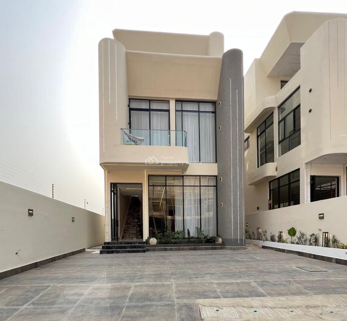 Elegantly Built 5 Bedroom Fully Detached Home with Swimming Pool, Cine, Lekki Phase 1, Lekki, Lagos, Detached Duplex for Sale