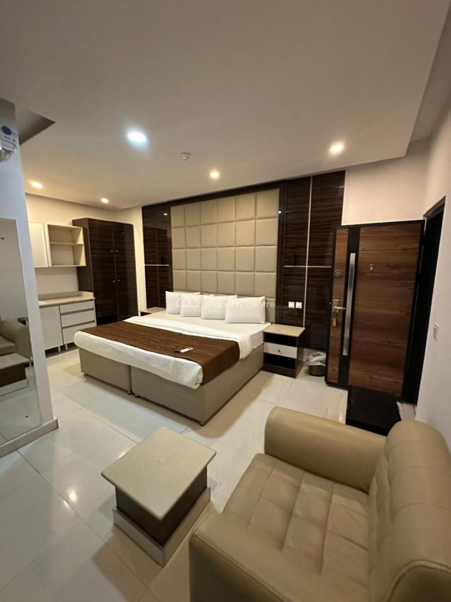 Spacious Furnished Studio Apartment with Swimming Pool, Ikoyi, Lagos, Flat / Apartment Short Let