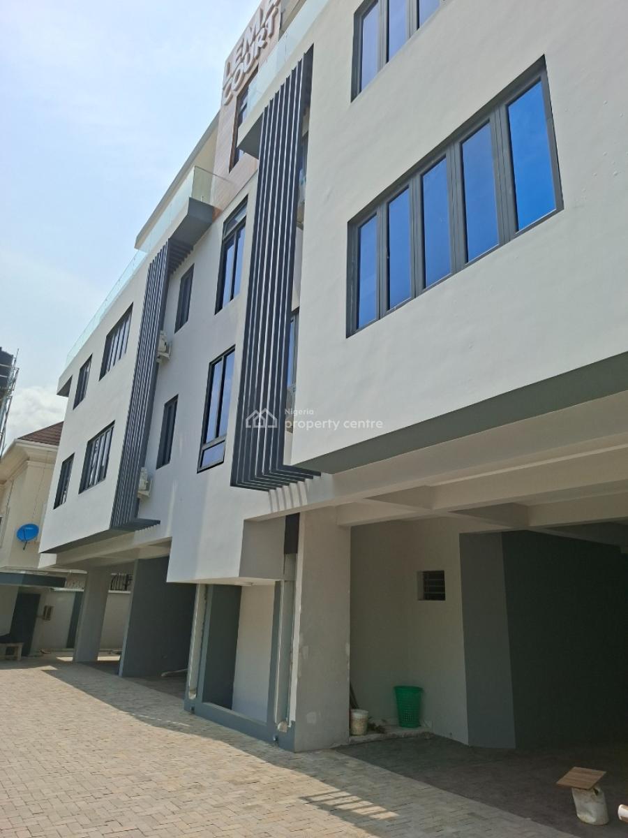 Newly Built Service 2 Bedroom with Bq, Freedom Way, Lekki, Lagos, Block of Flats for Sale