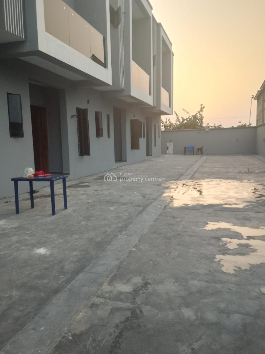 Newly Built 4 Bedroom Terrace Apartments with Bq, Lekki Scheme 2 Abraham Adesanya, Ajah, Lagos, Terraced Duplex for Sale
