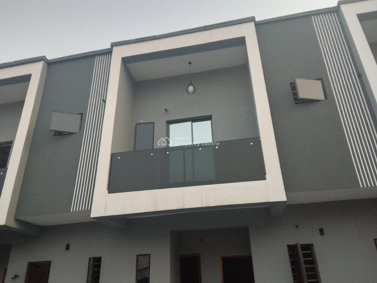 Newly Built 4 Bedroom Terrace Apartments with Bq, Lekki Scheme 2 Abraham Adesanya, Ajah, Lagos, Terraced Duplex for Sale