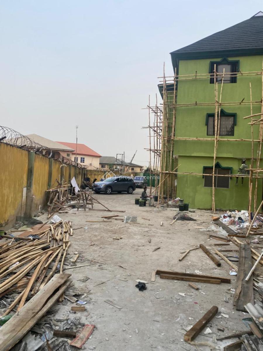 Newly Renovated Ensuite 3 Bedroom Flat,p.o.p, Separate Prepaid Meter, Off Olaniyi Street, Abule Egba, Agege, Lagos, Flat / Apartment for Rent