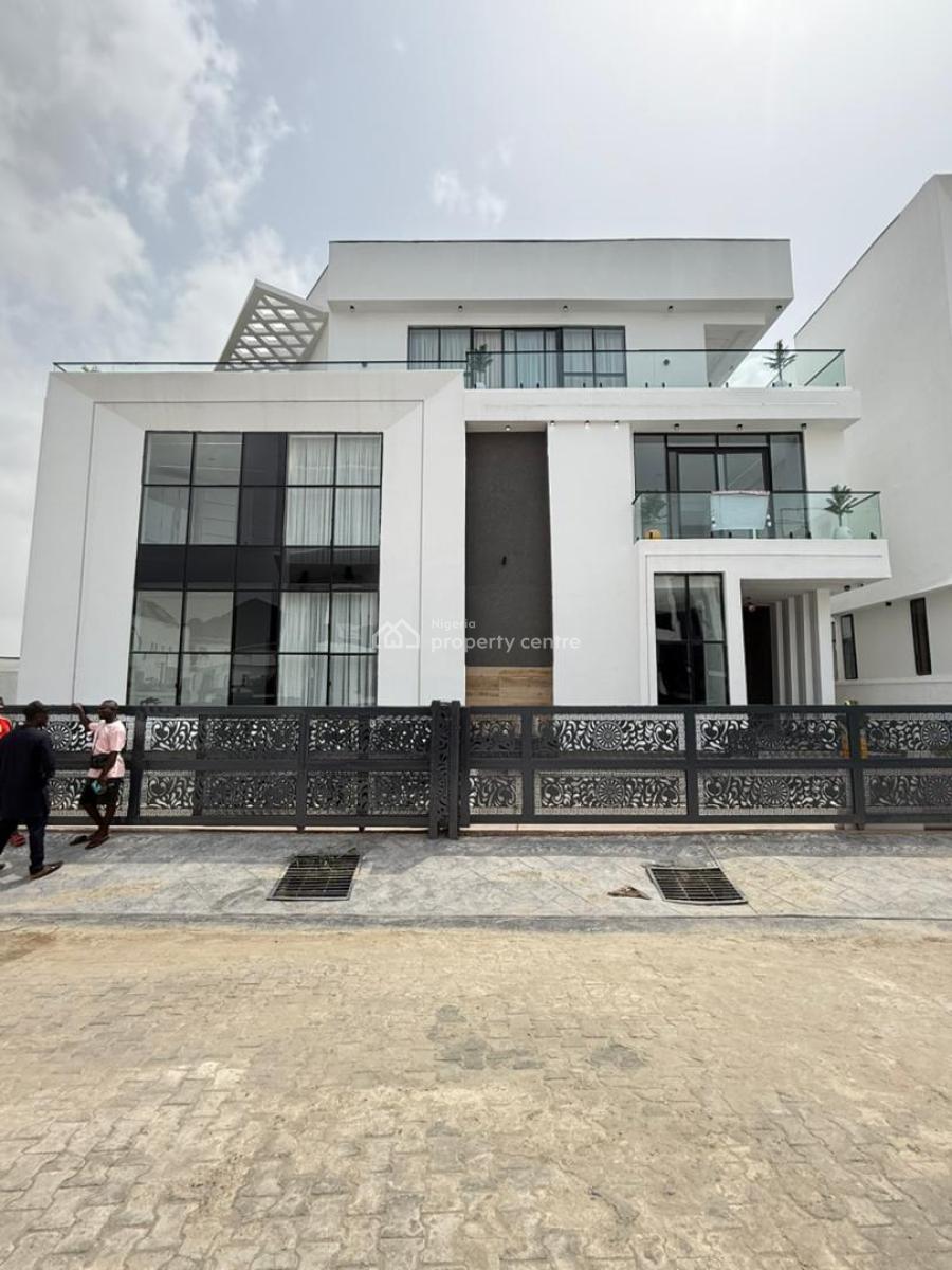 Fully Automated 5 Bedroom Fully Detached Duplex with Elevator, Swimmin, Chevron, Lekki, Lagos, Detached Duplex for Sale