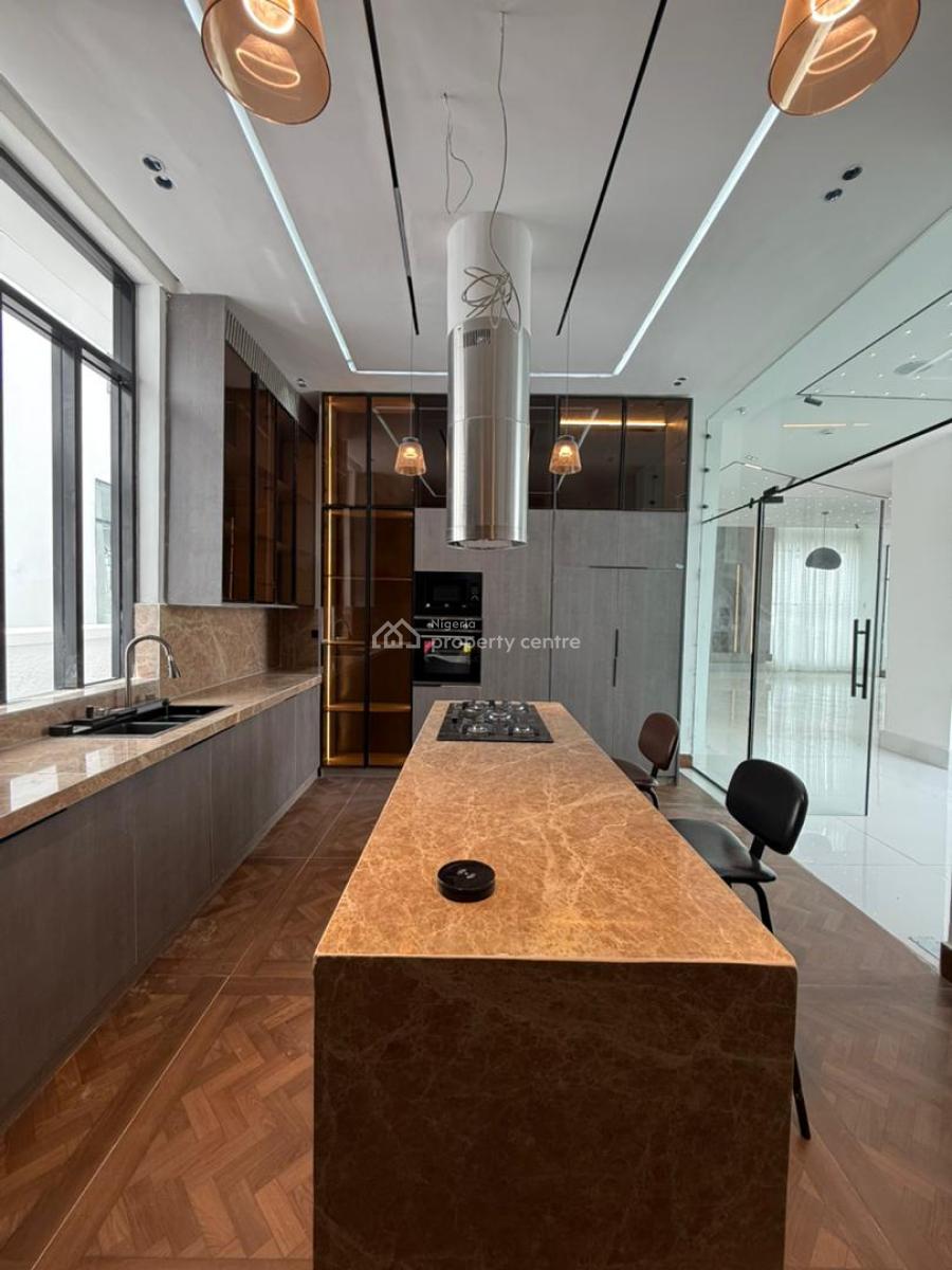 Fully Automated 5 Bedroom Fully Detached Duplex with Elevator, Swimmin, Chevron, Lekki, Lagos, Detached Duplex for Sale