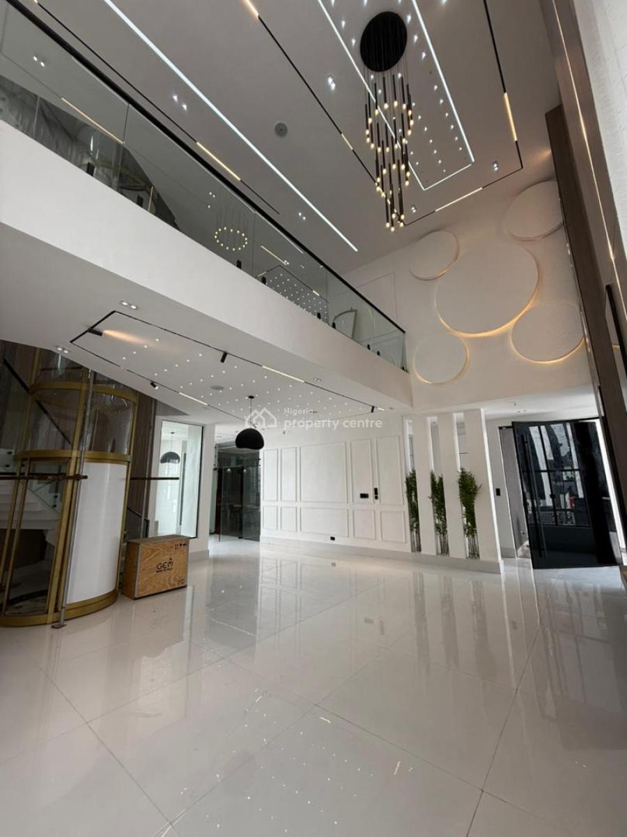 Fully Automated 5 Bedroom Fully Detached Duplex with Elevator, Swimmin, Chevron, Lekki, Lagos, Detached Duplex for Sale