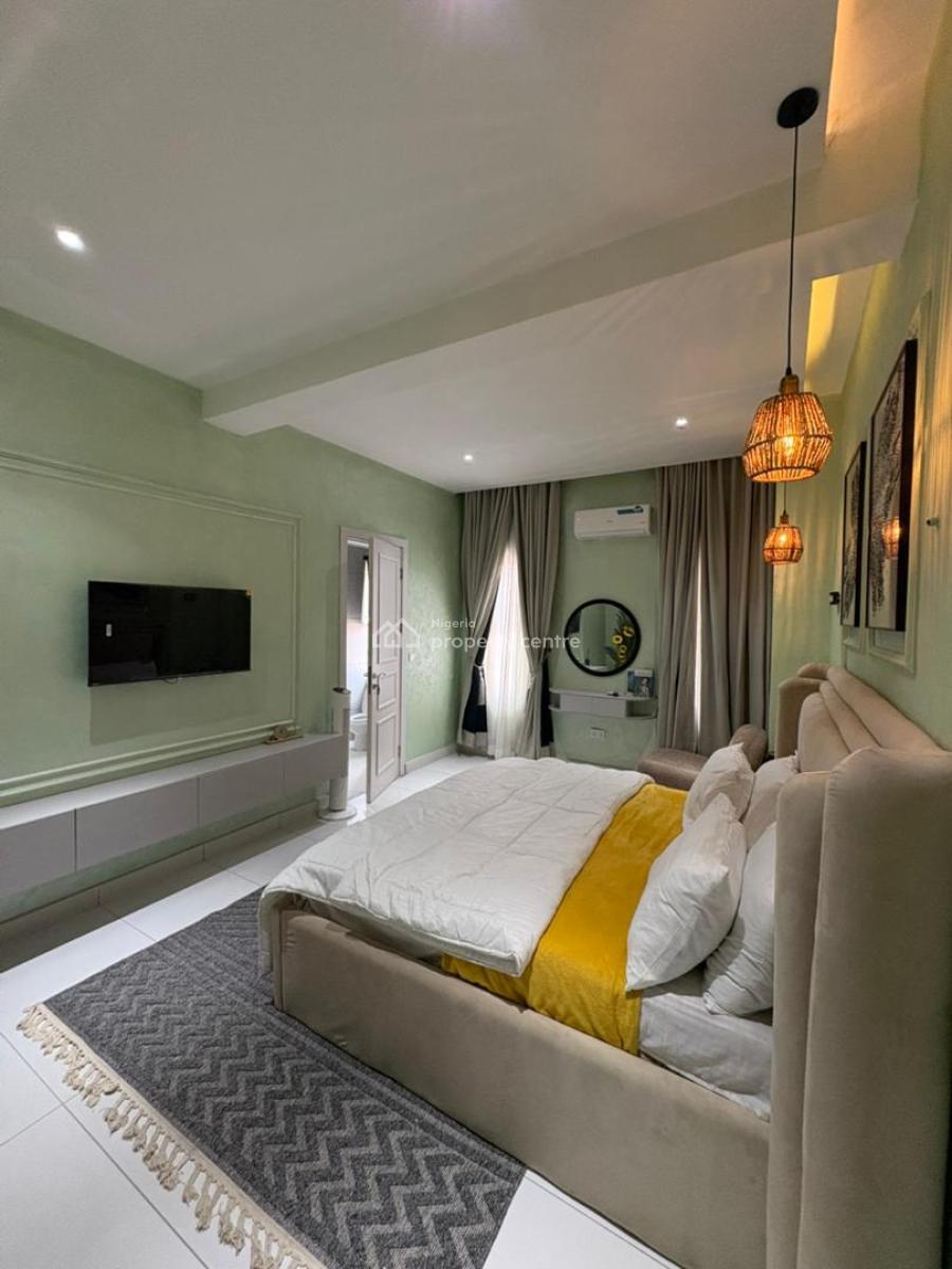 Tastefully Furnished 3-bedroom Luxury Apartment with a Private Estate, Ikate, Lekki, Lagos, Flat / Apartment Short Let