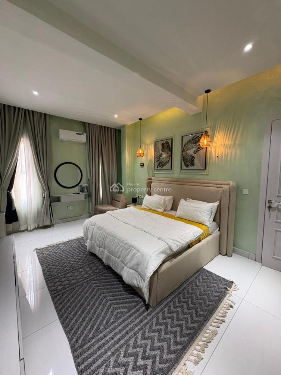 Tastefully Furnished 3-bedroom Luxury Apartment with a Private Estate, Ikate, Lekki, Lagos, Flat / Apartment Short Let