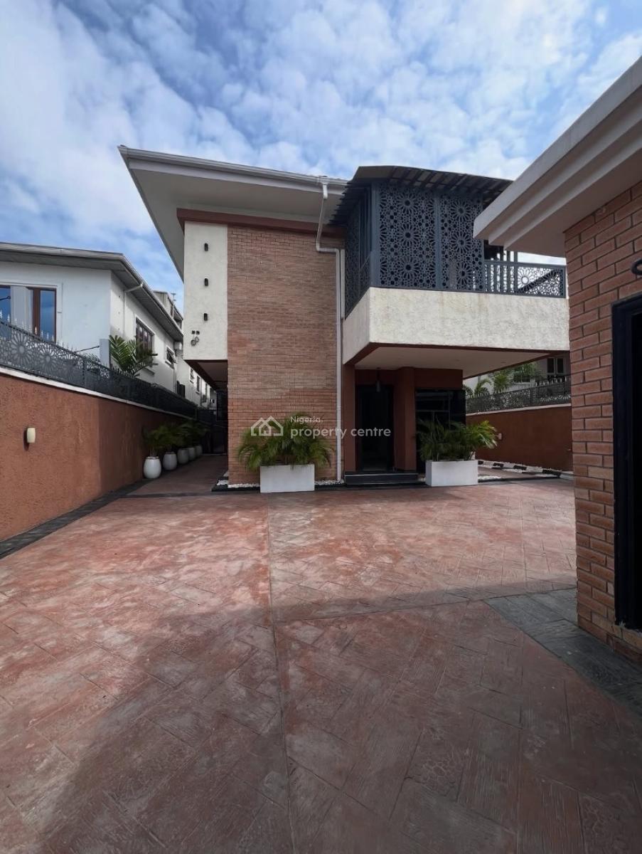 Massive 5 Bedroom Detached Duplex with Bq, Lekki Phase 1, Lekki, Lagos, Detached Duplex for Rent