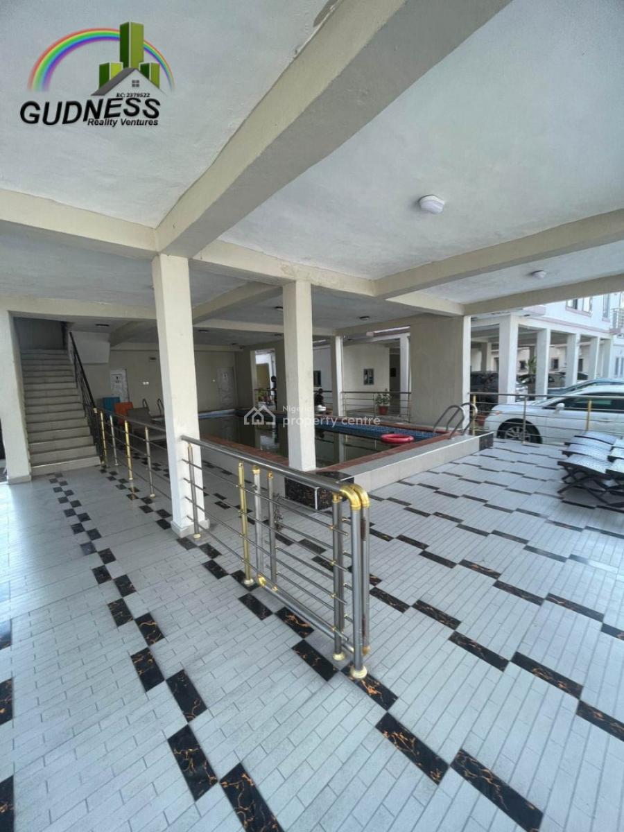 Spacious 3 Bedroom Flat with a Room Bq, Lekki, Lagos, Flat / Apartment for Rent