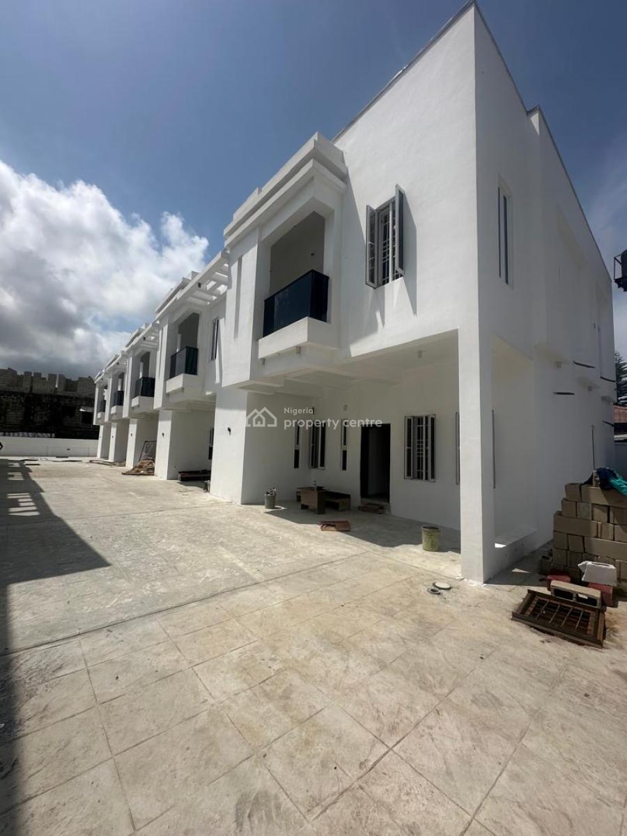 Aesthetic Pleasing 4 Bedrooms Terraced Duplex + Bq & Pool  & Gym, Ajah, Lagos, Terraced Duplex for Sale