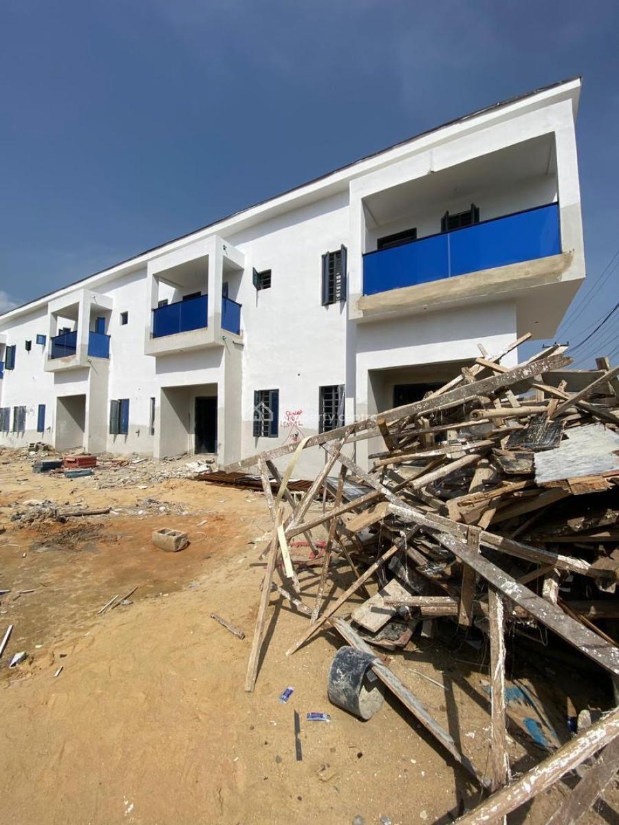 Fancy Spacious 4 Bedroom Semi-detached Duplex + Bq in a Secure Estate, Ajah, Lagos, Semi-detached Duplex for Sale