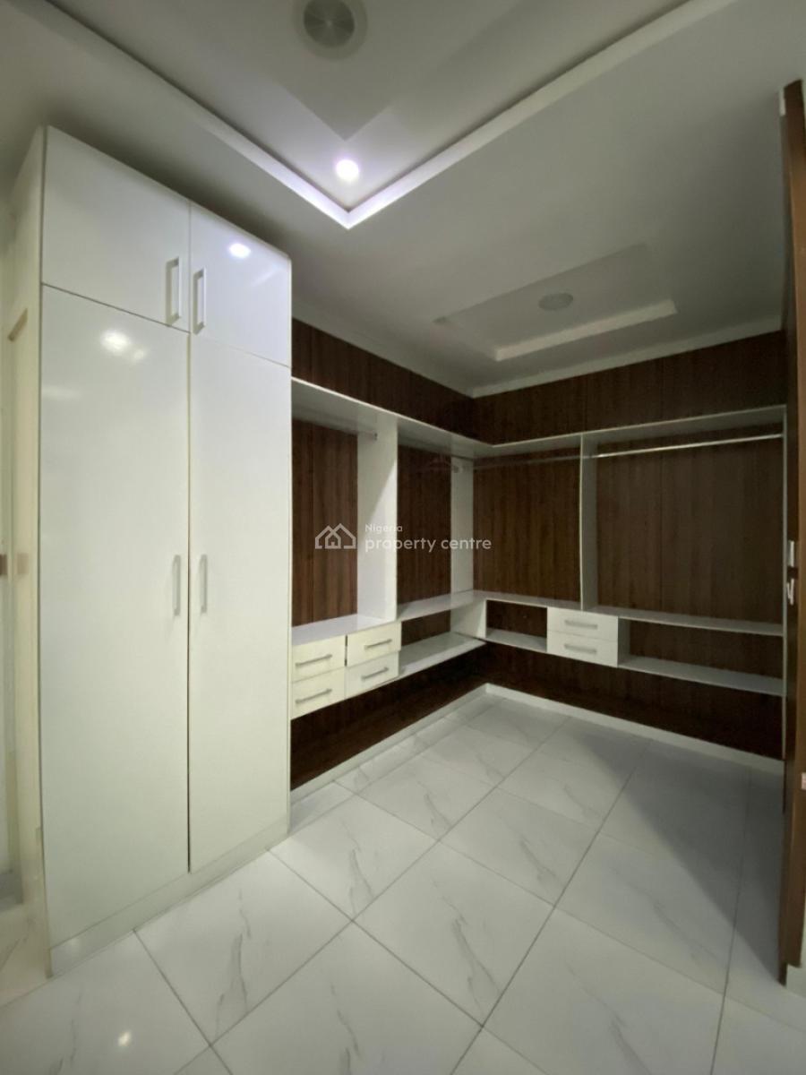 Massive 5 Bedrooms Fully Detached Duplex with a Bq, Chevron, Lekki, Lagos, Detached Duplex for Rent