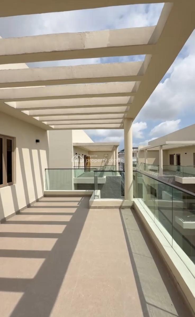 5 Bedrooms All En-suite - 1 Room Bq - Living Room & Dinning on Ground Floor, Banana Island, Ikoyi, Lagos, Semi-detached Duplex for Rent
