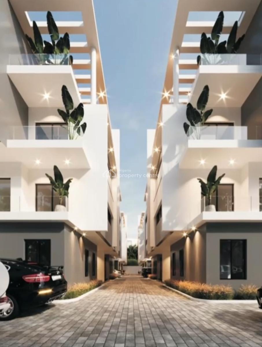 5 Bedrooms All En-suite - 1 Room Bq - Living Room & Dinning on Ground Floor, Banana Island, Ikoyi, Lagos, Semi-detached Duplex for Rent