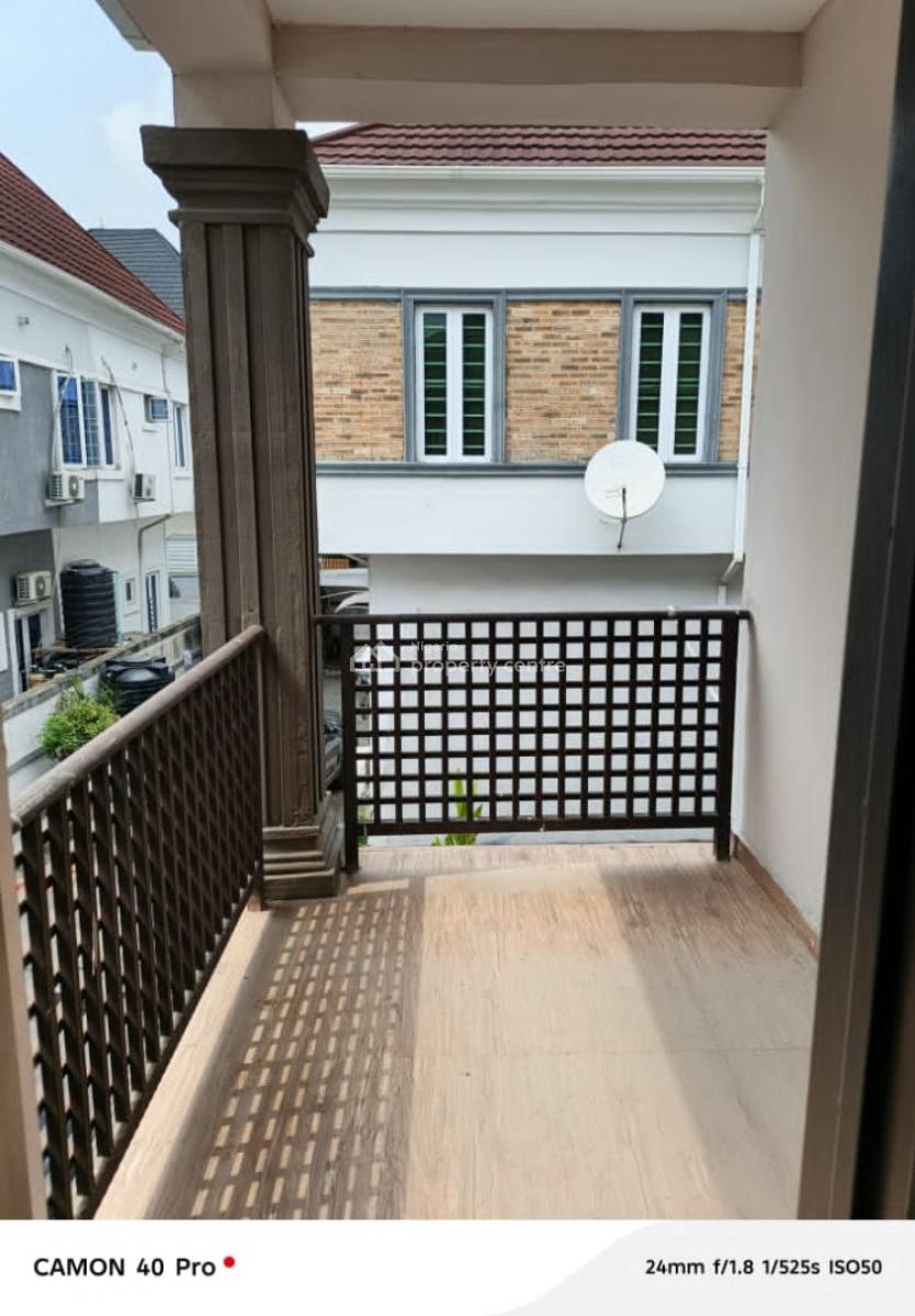 Spacious 2 Bedroom Terraced Duplex Apartment, an Estate Facing The Expressway at Ikota, Ikota, Lekki, Lagos, Terraced Duplex for Rent